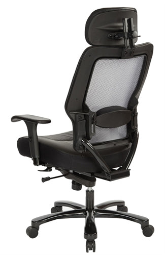 63-E37A773HL Air Grid® Back and Bonded Leather Seat Big and Tall Chair 63-37A773HM Air Grid® Back and Mesh Seat Big and Tall