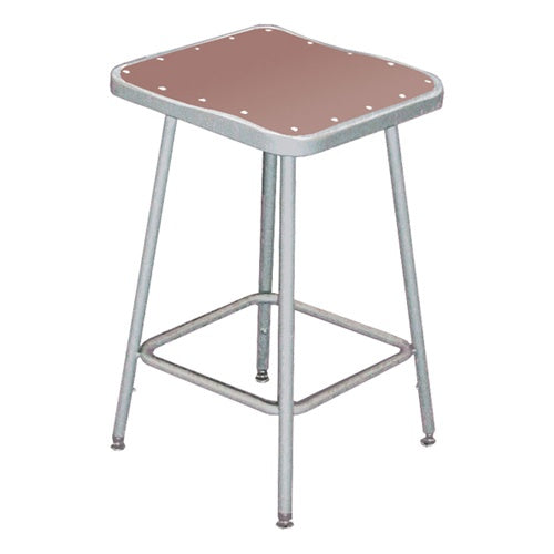 6300  Fixed Height Industrial Square Stools