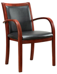 6501-2002 Bentley Faux Leather Guest Chair