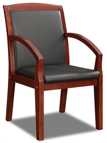 6510-2004 Bentley Faux Leather Guest Chair KD