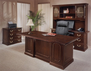 7350-Set Governor Four Piece Executive Office Furniture Office Suite
