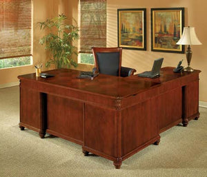 7480-55 Antigua Series Executive 'L' Desk 72"W
