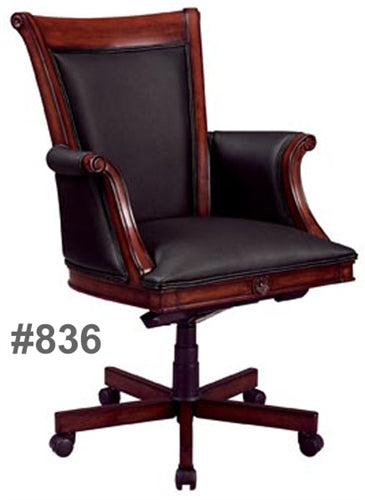 7684-836 Rue De Lyon Series Executive High Back Chair