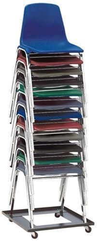 8100 - NPS 4 pack Poly Shell Stack Chair
