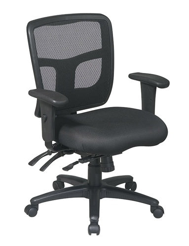 92893 Pro Grid Back Managers Chair, Multi- Function and Seat Slider