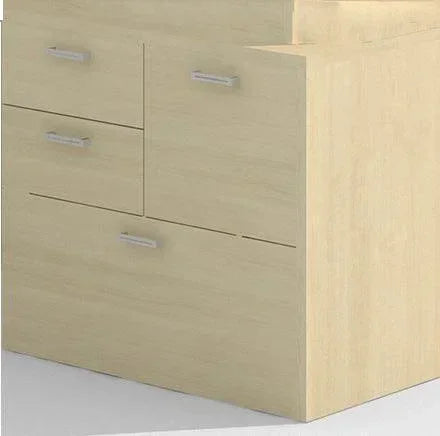 A327 - Amber Combo Storage Lateral File by Cherryman