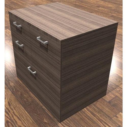 A327 - Amber Combo Storage Lateral File by Cherryman