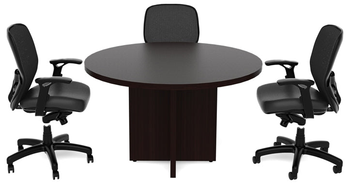 A726 Amber Round Conference Table