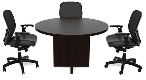A722 - Amber Round Conference Table, by Cherryman