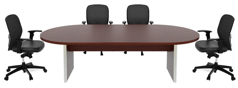A723 Amber Executive Racetrack Conference Table 42" x 95"