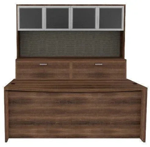 AM-377N - Amber Four Drawer Lateral Credenza by Cherryman