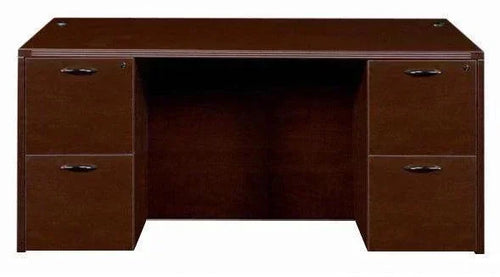 AM-392N - Amber Double Pedestal Desk / Credenza, 60