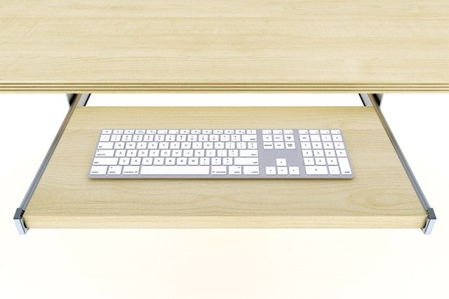 AM403N Amber 'U' Shaped Reception Desk, Wood Transaction Top