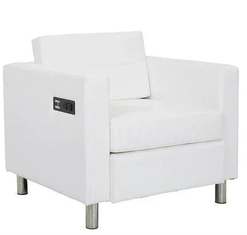 ATL51 - Atlantic Club Chair with Power Charging Station by Office Star