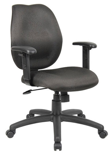B1014  Fabric Task Office Chair, Mid Back