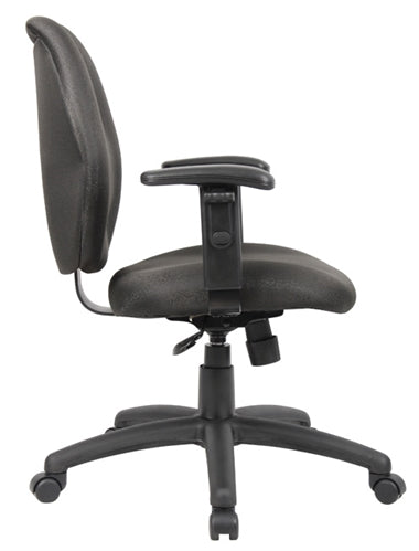 B1014  Fabric Task Office Chair, Mid Back