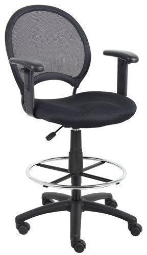 B16216 - Mesh Back Drafting Stool by Boss