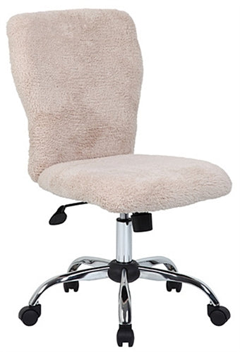 B220-FC  Tiffany Fur Make-up to Modern Office Chair