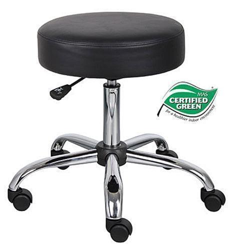 B240 - Medical Chrome Finish Stool by Boss