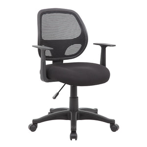 B606 - Commercial Grade Mesh Task Chair w/ T-Arms by Boss