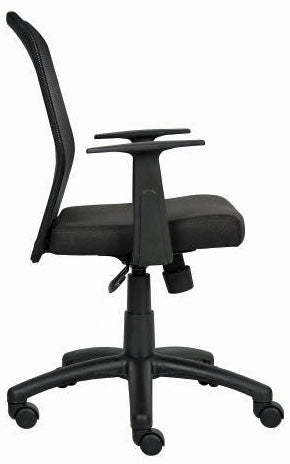 B6106 Contoured Mesh Back Task Office Chair w/Arms