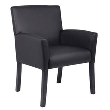 Load image into Gallery viewer, B639 -  Box Arm Guest, Accent, or Dining Chair w/ Black Base by Boss
