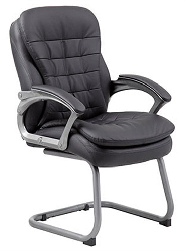 Boss B9331 Pillow-Top CaressoftPlus High-Back Executive Office Chair