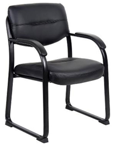 B9519 Guest / Reception Chair LeatherPlus