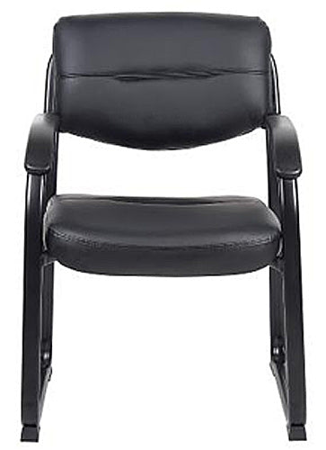 B9519 Guest / Reception Chair LeatherPlus