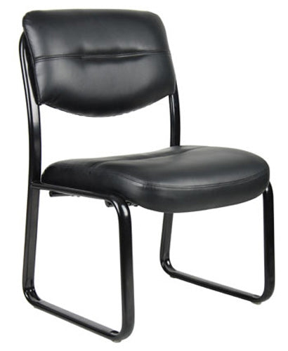 Guest / Reception Chair LeatherPlus by Boss