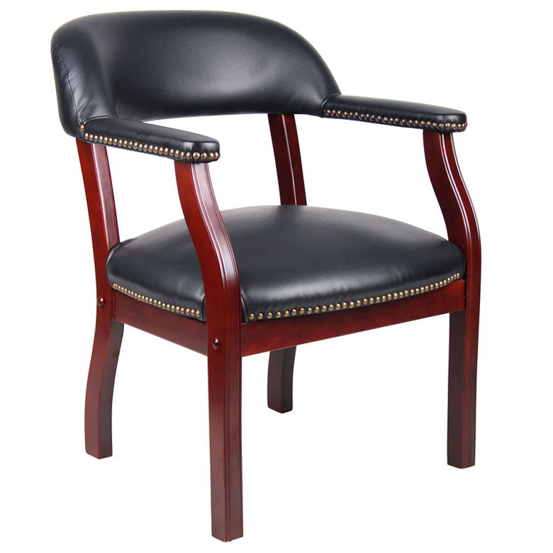 B9540 - Modern Captain’s Guest, Accent or Dining Chair by Boss
