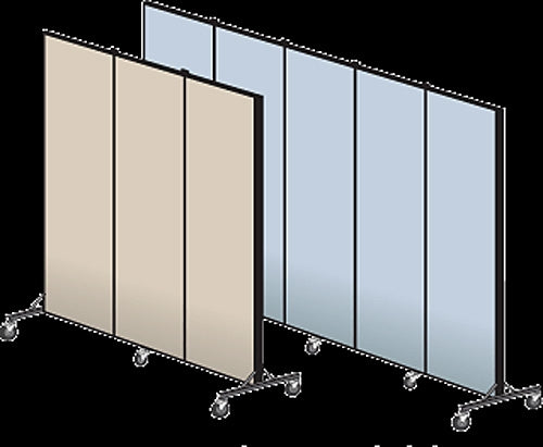 Simplex Portable Partition Panel by Screenflex