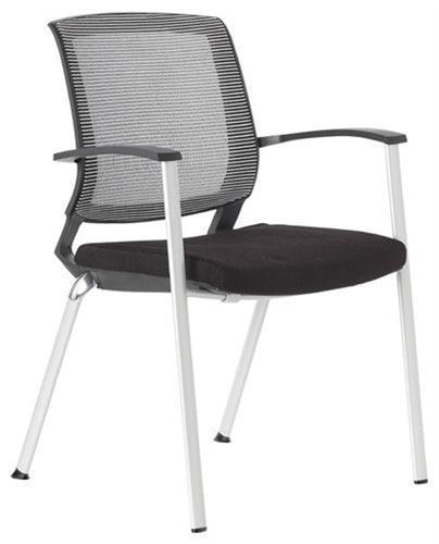 BJ-S-A - Axiom Mesh Back Guest Chair, Stackable (2 Pack) by Friant