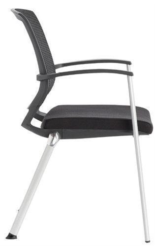 BJ-S-A - Axiom Mesh Back Guest Chair, Stackable (2 Pack) by Friant