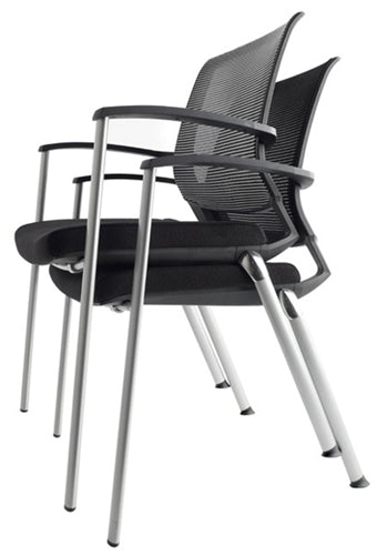 BJ-S-A  Axiom Mesh Back Guest Chair, Stackable