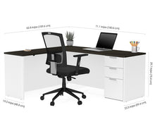 Load image into Gallery viewer, 110885 Pro-Concept Plus L-Shaped Desk by Bestar
