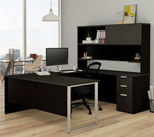 Load image into Gallery viewer, BS110889 Pro-Concept Plus U-Shaped Desk w/One Pedestal &amp; Hutch

