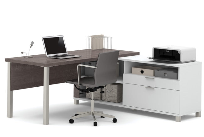 120883 Pro-linea L-Shaped Open Desk