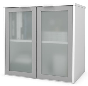 160521 Hutch with Frosted Glass Doors, i3 Plus Collection