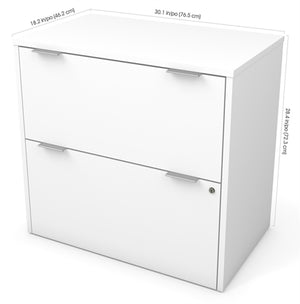 160630 Two Drawer Lateral File, i3 Plus Collection