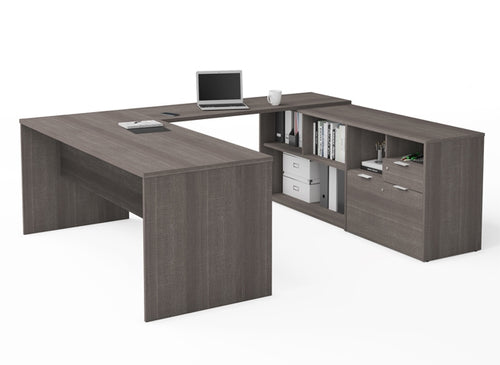 160860 U-Shaped Desk w/2 Drawers, i3 Plus Collection, i3 Plus Collection