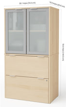 Load image into Gallery viewer, 160870 Lateral File with Storage Cabinet, i3 Plus Collection
