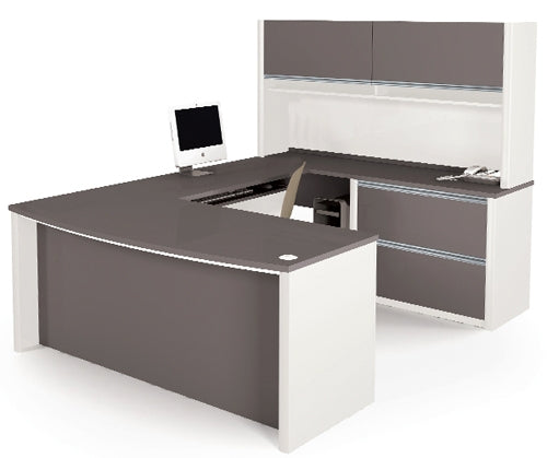 93863 - Connexion  U-shaped Desk W/Lateral File & Hutch