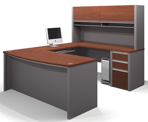 93879 - Connexion  U-shaped Desk with Hutch