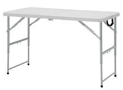 BT04FA - 24 x 48 Height Adjustable Fold in Half Resin Multi Purpose Table by Office Star