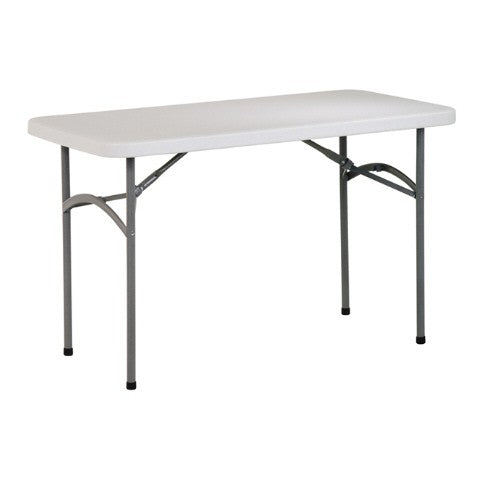 BT04Q, 24 x 48 Economy Plastic Folding Table