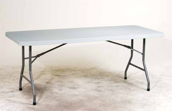 Economy Plastic Folding Table 6' Long by Office Star
