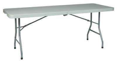 BT5FQW - 5’ Resin Multi Purpose Center Fold Table with Wheels by Office Star