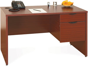 CA220-2 Economy Series Single Pedestal Desk or Credenza
