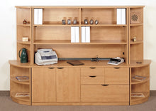 Load image into Gallery viewer, CA256H Deluxe Credenza/Hutch Wall Unit
